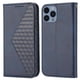 thumbnail image 4 of Funda Flip FOXDOCK para iPhone 12 Pro , Estilo Billetera con Diseño Rombo, Correa de Mano y Soporte, Uso Diario, 4 of 5