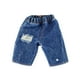 thumbnail image 2 of Figura De Hombre A Escala 1/6, Pantalones Cortos, Ropa De Muñeca Hecha A Mano, Azul Con Agujeros, 2 of 3