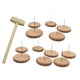thumbnail image 1 of 12 Soportes Para Mu?ecas De Ganchillo, Autoensamblables, De Madera, Para Fieltrar, Base De 5,5 Cm., 1 of 3