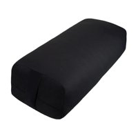 Ioensy - Almohada De Yoga Almohada Extraíble Almohada De Yoga Para Soporte Rectángulo De Yoga Restaurativo Negro Negro