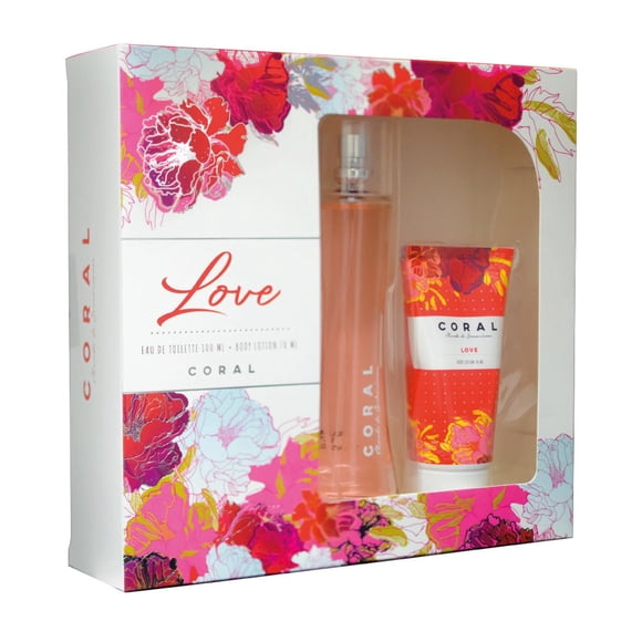 Coral Love 100ml Edt + Body Lotion 70ml