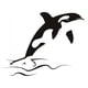 thumbnail image 1 of Decomural Killer Whale Under The Sea WS-15925, 1 of 2
