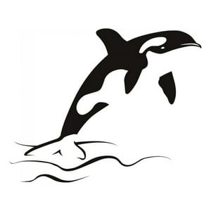 Rienda Libre Graphics - Decomural Killer Whale Under The Sea Ws-15925