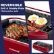 thumbnail image 3 of Parrilla Interior Techwood 1500W Sin Humo con Tapa de Vidrio Roja, 3 of 7