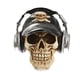 thumbnail image 2 of Calavera 3D Con Gorra Y Adorno Para Auriculares Gothic Steampunk Rave Cyber Goth Craft, 2 of 3