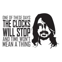 Rienda Libre Graphics - Decomural Foo Fighters The Clocks Will Stop Ws-41006