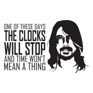 Rienda Libre Graphics - Decomural Foo Fighters The Clocks Will Stop Ws-41006
