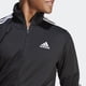 thumbnail image 2 of Chaqueta deportiva adidas Sportswear Basic con 3 rayas, color negro, 2 of 5