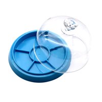 Magideal - Caja De Almacenamiento De Accesorios Para Relojes Caja De Almacenamiento De Herramientas Para Relojes Multifunción Uso Doméstico Protector Portátil Pr Azul