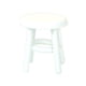 thumbnail image 4 of Taburete En Miniatura Taburete Redondo Asiento Muebles Para 1/12 Casa De Muñecas Cocina Blanco, 4 of 5