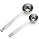 thumbnail image 1 of Paquete de 2 cucharas medidoras para café. Cada cuchara medidora contiene 1 cucharada (15 ml) y 2 cucharadas (30 ml)., 1 of 5