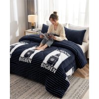 Myl Todo Hogar - Cubrecama Plush 2 Plazas Con Chiporro Extra Cálido - Térmico Suave