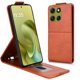 thumbnail image 3 of Funda tipo folio para Motorola Moto G86 Power 5G con soporte magnético y protección para la cámara Marrón, 3 of 6