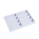 thumbnail image 5 of Bandeja Organizadora Para Gafas De Sol, 8 Rejillas, Resistente Y Ahorradora De Espacio, Color Blanco, 5 of 5