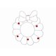 thumbnail image 1 of Wreath Celebrations con iluminación LED de doble cara para interiores y exteriores, 1 of 2