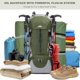 thumbnail image 2 of Mochila de Senderismo Loowoko 50L Impermeable para Camping con Funda para Lluvia, 2 of 6