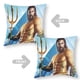 thumbnail image 2 of Aquaman Fundas de almohada de terciopelo con tema, regalos de funda de almohada, decoración para el hogar, cojín de lanzar, regalo de cumpleaños para fans y parejas.30*30cm., 2 of 6