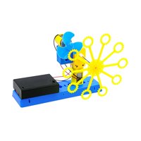 Magideal - Máquina De Burbujas Diy, Experimentos De Física, Juguete Para Niñas Y Niños, Proyectos De Enseñanza De Tallos, Paquete De Material Eléctrico, Proyecto