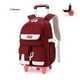 thumbnail image 1 of with Wheels Trolley School Bags for Teenagers Girls Rolling Backpack Students Children Schoolbag School Backpack Travel Bags sac, 1 of 3