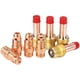 thumbnail image 4 of Kit de lentes Stubby Gas para antorcha de soldadura TIG, 63 unidades, para WP-17/18/26, 4 of 9