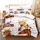thumbnail image 1 of Sundrop FNAF Bedding Set Single Twin Full Queen King Size Bed Set Aldult Kid Bedroom Duvetcover Sets Game bed sheet setBed Sheets, 1 of 5