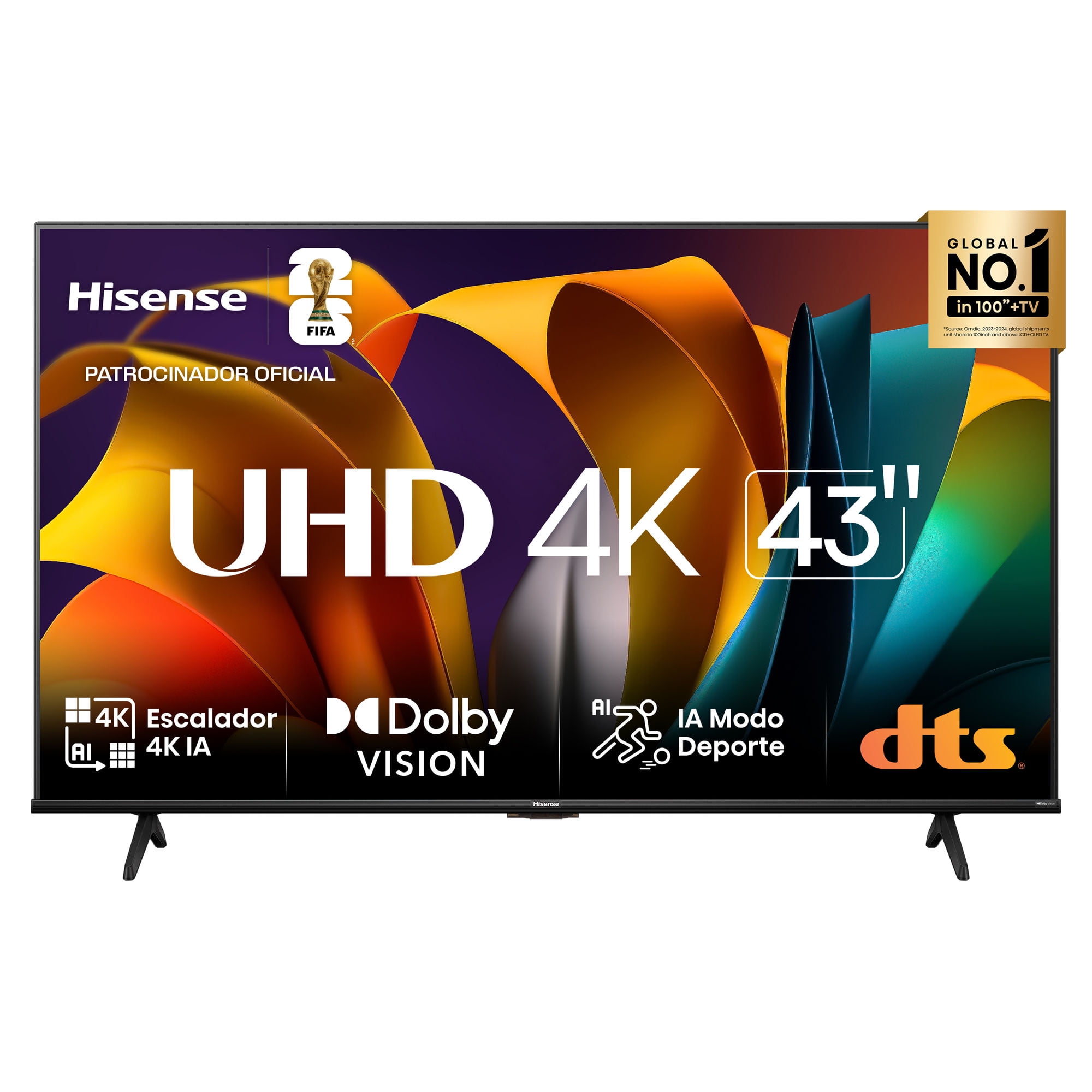 Televisor 43"" Led 4K Uhd A6N Smart Tv Hisense