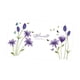 thumbnail image 2 of Adhesivo Decorativo Para Pared, Para Restaurantes, Comedores, Casas De Alquiler, Lirio Morado, 2 of 3