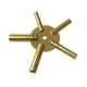 thumbnail image 3 of Llave De Cuerda Para Reloj De 5 Puntas, Herrajes Para Reloj Antiguo De Latón, 3 of 5