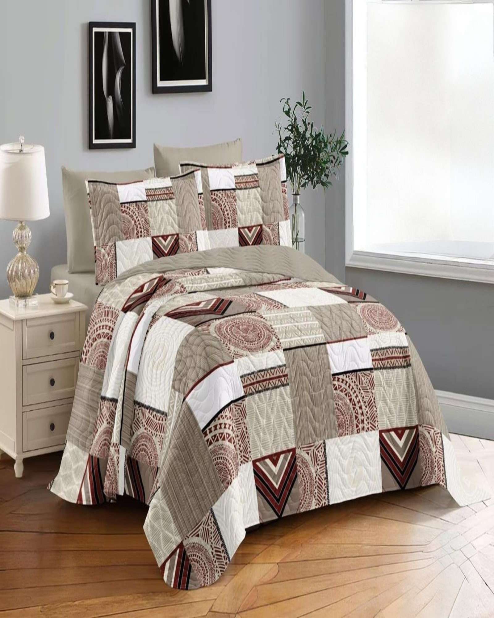 Tengfei - Cobertor Colcha Quilt De Verano Plaza Y Media