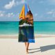 thumbnail image 5 of Manta Capa con Capucha Desmarcar Poncho de Felpa 100x130cm, 5 of 6