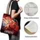 thumbnail image 3 of Samurai Jack Bolso de tela con estampado de lienzo para mujer, bolsa de compras reutilizable y estética, con cremallera interior, regalo para mujer,40*40cm., 3 of 6