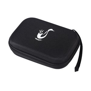 Magideal - Caja Protectora De Caña, Bolsa Con Cremallera, Accesorio Para 20 Cañas, Estuche De Caña Para Saxofón Alto, Soporte De Almacenamiento Para Cañas De Cla Negro