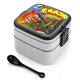 thumbnail image 1 of Crash Bandicoot Fiambrera de Doble Capa, Contenedor de Almuerzo Portátil Apilable, Almacenamiento de Alimentos Hermético a Prueba de Fugas, 1000ml, 1 of 6
