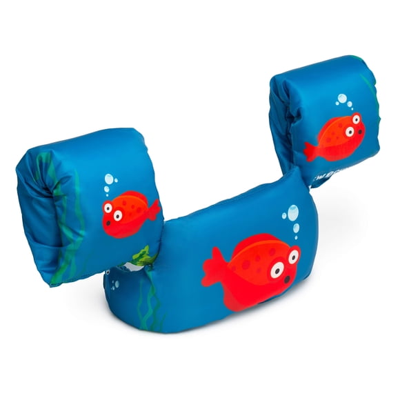 Chaleco salvavidas New Bounce para niños pequeños de 14 a 23 kg, chaleco de natación