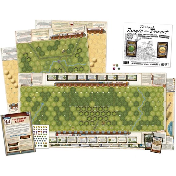 Expansión de juegos de mesa Memoir '44 Through Jungle and Desert