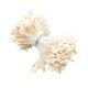 thumbnail image 5 of 1 paquete artificial mate doble cabeza flor estambre pistilo crema, 5 of 5
