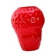 thumbnail image 4 of Jarrones de fresa Florero Ornamento Centros de mesa decorativos Plantas Maceta Florero de vidrio Florero de mesa para oficina Café Restaurante Regalos S, 4 of 5
