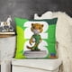 thumbnail image 3 of ZayuFundas de almohada de terciopelo con tema, regalos de funda de almohada, decoración para el hogar, cojín de lanzar, regalo de cumpleaños para fans y parejas. 66*66cm., 3 of 6