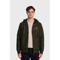 Fashionspark - Polerón Hombre Con Polar Verde