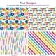thumbnail image 3 of Papel de regalo MotiGiftie 12 hojas 51 × 71 cm – Cumpleaños, 3 of 7