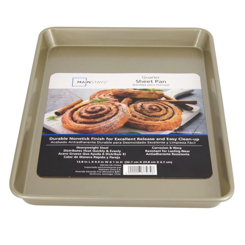 Mainstays - Bandeja De Galleta Gold 32.7X23.8 Cm
