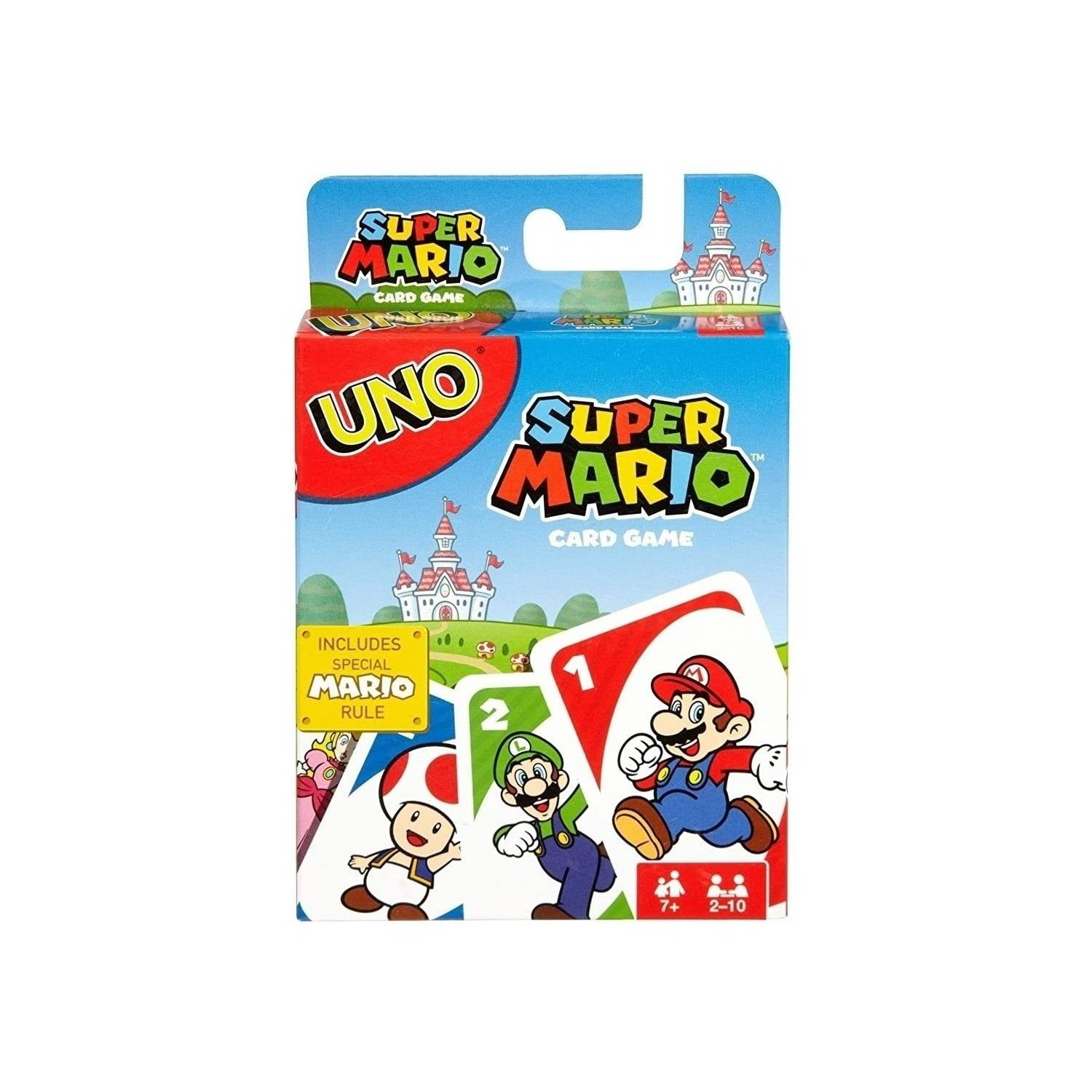 Mattel - Juego De Cartas Uno Super Mario