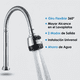 thumbnail image 2 of Extensor De Grifo Flexible Para Lavaplatos Cuello De Cisne, 2 of 6