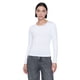 thumbnail image 1 of Polera Mujer Manga Larga PolySpandex Blanco Corona, 1 of 5