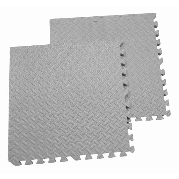 Pack 2 Tatami Goma EVA 60x60x2,5 cm Piso Encastrable