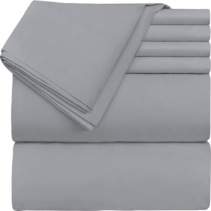 Genérico - Juego Sabanas King 4 Pzas 200 Hilos Varios Colores