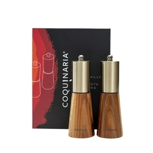 Set Molinillos Sal & Pimienta Madera Coquinaria