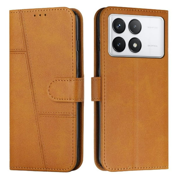 Funda Flip Para Xiaomi Poco X6 Pro – Carcasa Delgada Y Resistente A Impactos Con Soporte Para Uso Diario Y Profesional