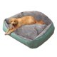 thumbnail image 2 of Cama CÃ³moda Y Suave De Perro Para Las 4 Estaciones Talla L Verde Claro Liso, 2 of 5