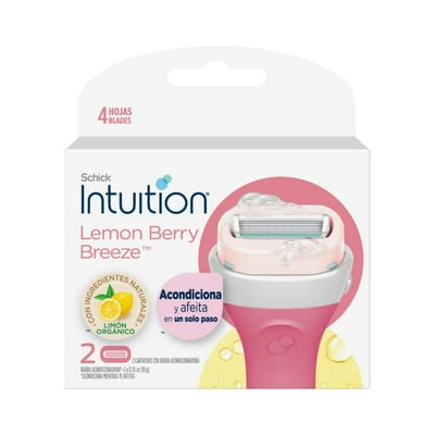 Cartuchos Para Afeitar Intuition Pome Granada 2 Un Schick